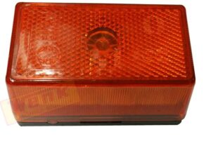 Seitenmarkierleuchte ARA mit Rückstrahler 12/24V