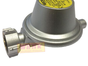 Druckregler 30 mbar Eingang Flaschenmutter G2 Ausgang G1/4 Zoll Linksgewinde