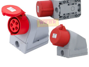 Wandsteckdose AP CEE 32A 5-polig 6H IP44
