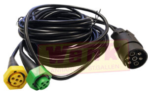 Kabelsatz 7-pol 7000mm 5-pol Bajonettanschluss