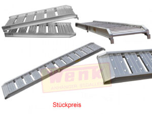 Alu-Rampe/Auffahrschiene klappbar 150kg/Stk.