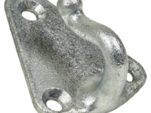 Planenhaken 3-Loch verzinkt 50x40mm