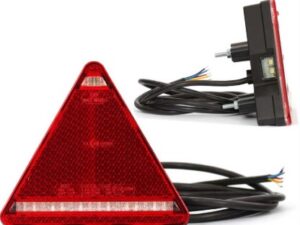 Rückleuchte LED WAS 3-Eck links 5-pol mit NSL+KZL