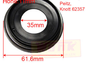 FEY Lagerdichtring BPW 62357 DA:61.6mm DI=35mm H:11mm