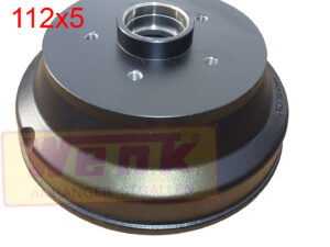 Bremstrommel BPW S2504-7 250x40 112x5 H:128mm