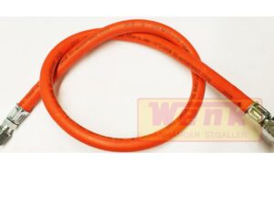 Anschlussschlauch 80cm Mutter 1/4 lks-RVS 8mm