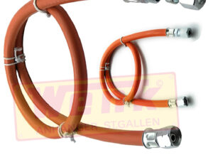 Gas-Anschlussschlauch 80cm 1/4 Zoll