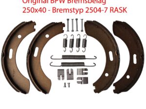 Bremsbackenset BPW 250x40