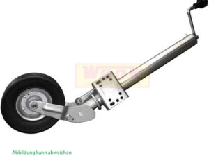 Stützrad Automatik RD:60mm Hub:380mm 500kg Stützlast