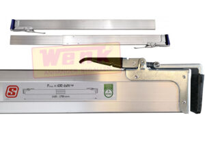 Sperrlatte Alu 2-teilig 2400-2700mm kürzbar