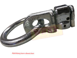 Airlinebeschlag Doppelfitting mit Ring