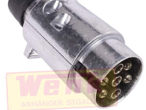 Stecker 7-pol Alu Schraubanschluss