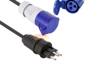 Adapterkabel CEE-Stecke 3-pol 16A 230V L:1500mm