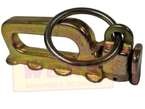 Airlinebeschlag mit Ring 4-fach 2500daN Bruchlast