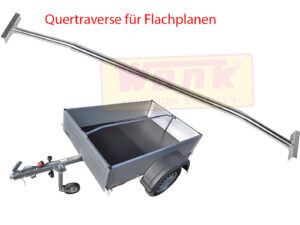 Quertraverse zu Flachplane 1400-2100mm Alu