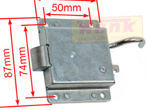 Fallenaufschraubschloss mit Zughebel