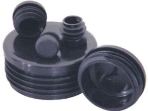 Kunststoffkappe rund D:21mm schwarz