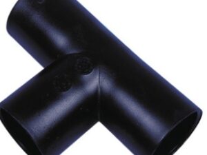 Ablaufrohr T-Stück 28mm schwarz