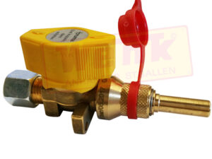 Gas-Kupplungsventil mit Steckkupplung