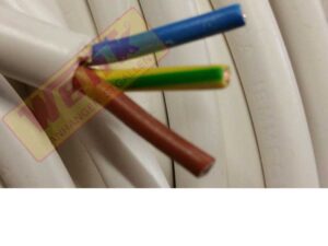 TD-Kabel Eca 3x1.5qmm LNPE weiss H05 VV-F