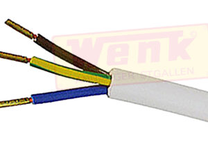 TD-Kabel ECA 3x2.5qmm LNPE weiss H05 VV-F