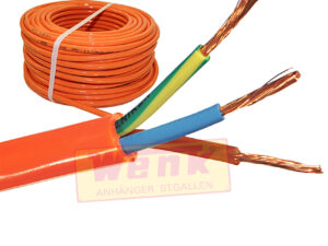 Kabel PUR-EPR 3x1.0qmm LNPE H05 BQ-F