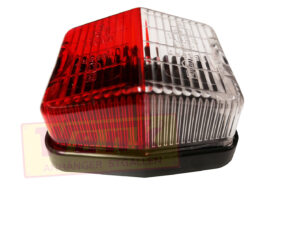 Umrissleuchte JOKON-SPL115 71x61x37mm rot/weiss