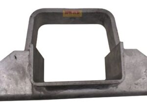 Auflagebock zum Klemmen f. Deichselrohr 120*120mm