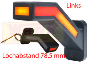 Umrissleuchte LED WAS-W168.6DD links