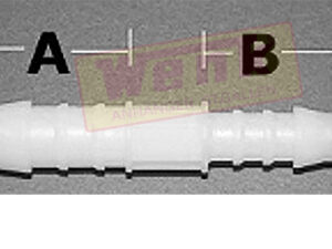 Reduzierverbinder 10 auf 8 mm