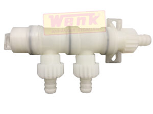 Wasserverteiler für 2 Anschlüsse