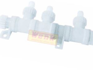 Wasserverteiler für 3 Anschlüsse