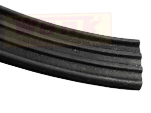 Gummidichtung selbstklebend 3x12mm schwarz