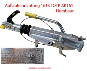 Auflaufeinrichtung HUMBAUR AK161S 700-1350kg S 100kg