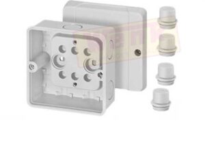 Abzweigdose AP IP55 88x88x53mm grau Kunststoff