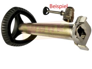 UBERT Handrad mit Verlängerung für Kugelhahn KF 3u4