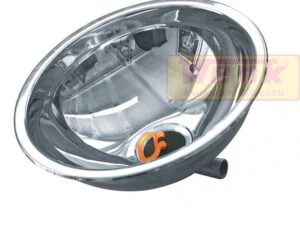 Einlegmulde Edelstahl D:33cm Einbautiefe:14cm