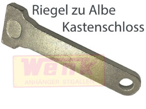 Riegel zu Diebstahlsicherung ALBE Safety Box