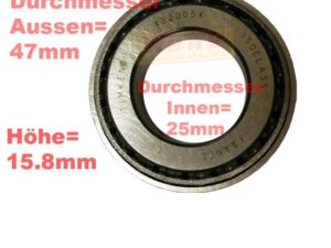 Radlager TIMKEN 32005X vorne