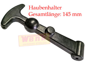 Haubenhalter lose 145mm