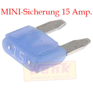 MINI-Sicherung 15 Amp. blau