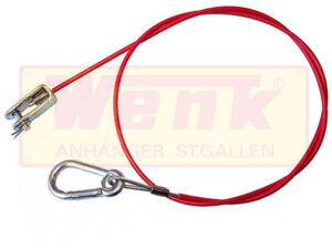 Abreissseil 1200mm Karabiner/Gabel