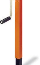 Spindelwinde mit abnehmbarer Kurbel