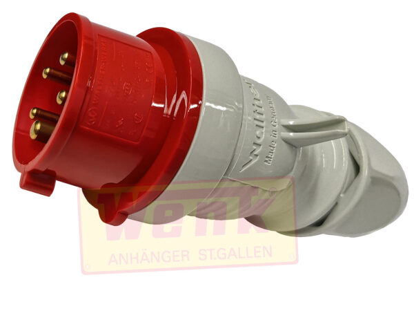 Stecker CEE 5P 16A 400V 6h IP44