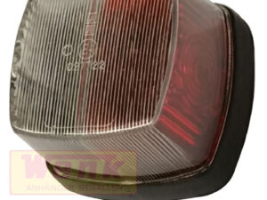 Umrissleuchte SQUAREPOINT Tülle rt/ws 12V ASPÖCK