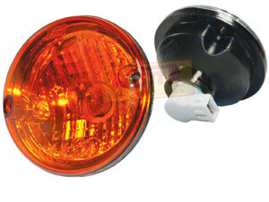 Blinkleuchte ROUNDPOINT orange V12 D:95mm ASPÖCK