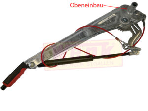 Handbremshebel ALKO 251S obeneinbau Dämpfer 1100N