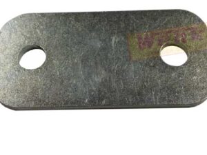 Grundplatte verzinkt zu Drehstangenverschlussrohrhalter