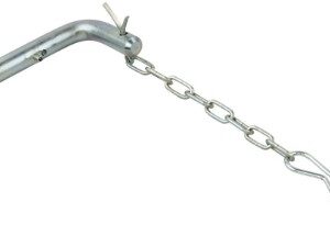 Steckbolzen mit Kette für HS-Auffahrbohlenstütze