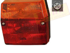 Rückleuchte MINIPOINT 5-pol. Bajonetverschluss inkl. Birnen